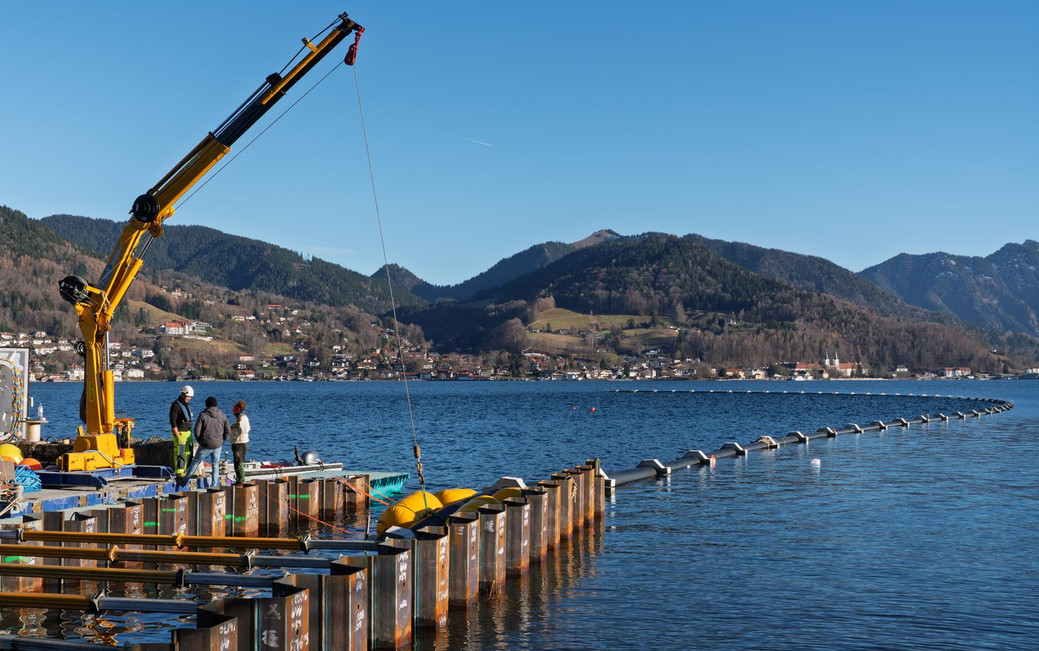 Deutschlands erste Seethermie am Tegernsee