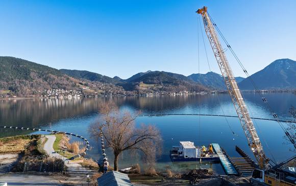 Deutschlands erste Seethermie am Tegernsee