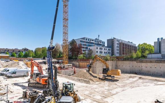 Startschuss für den Rohbau von SUN