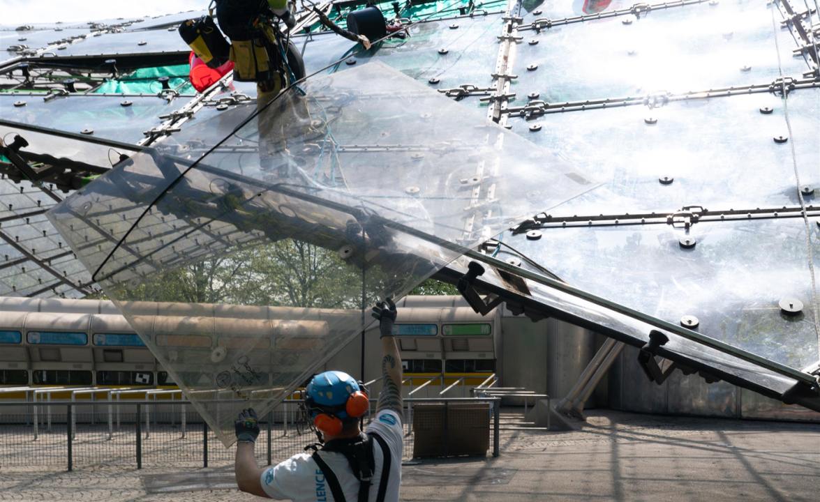 Sanierung Olympia-Zeltdach 6