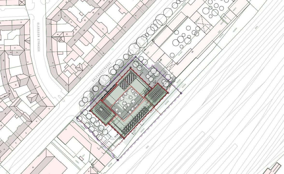 Orleanshöfe Block 1 5