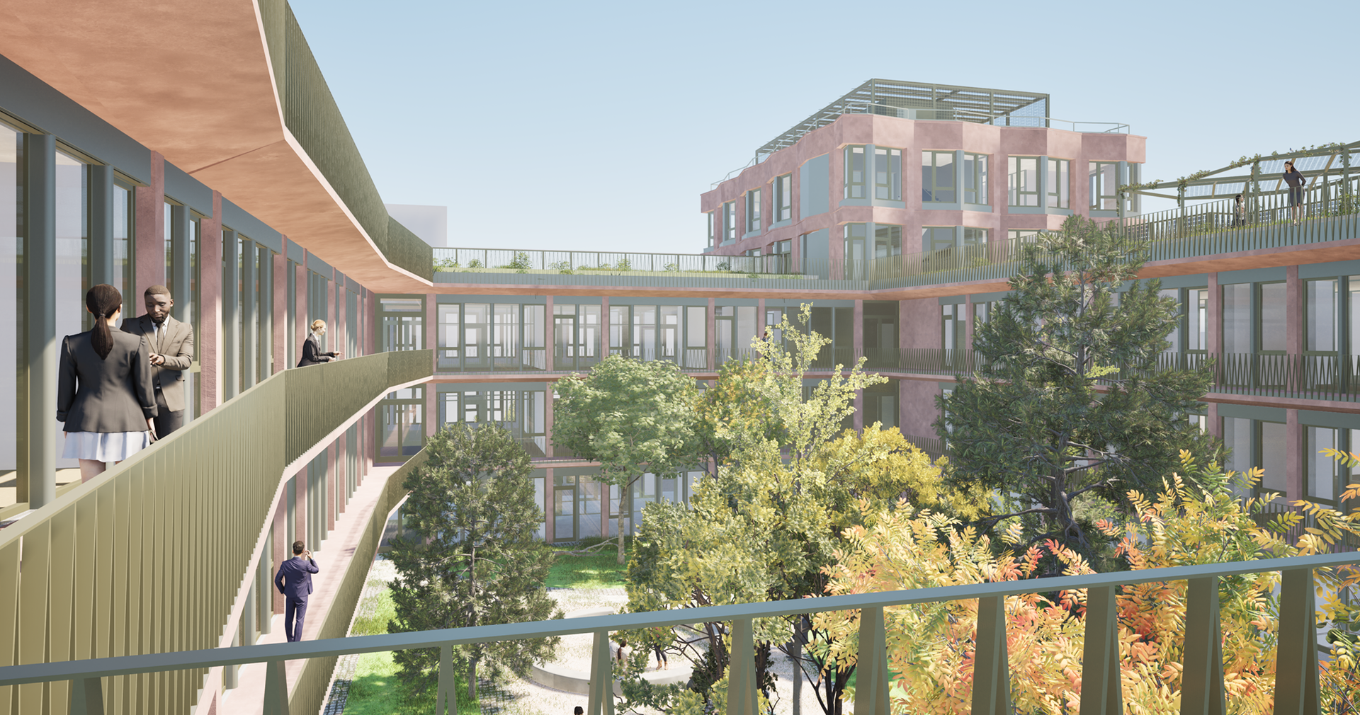 Orleanshöfe Block 1