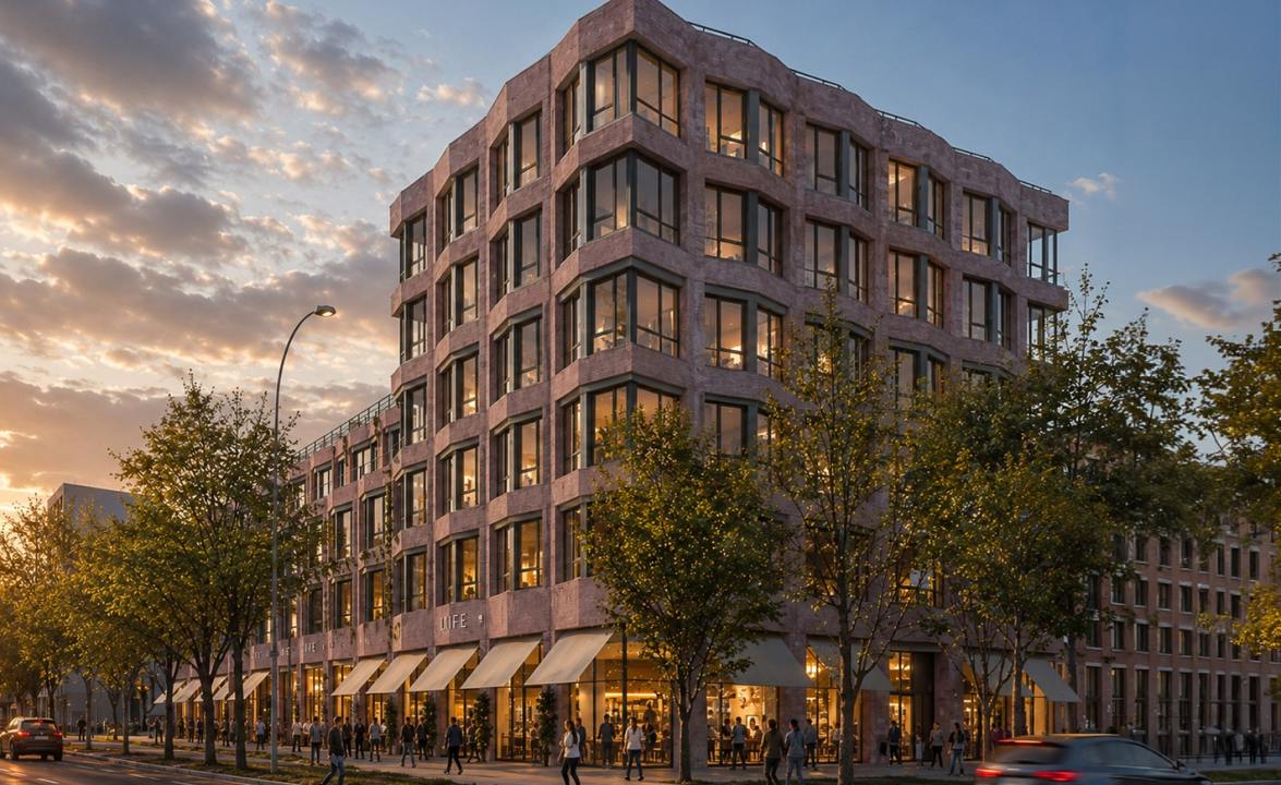 Orléanshöfe Block 1 8
